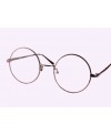Lunettes Oversize Ronde Coffee