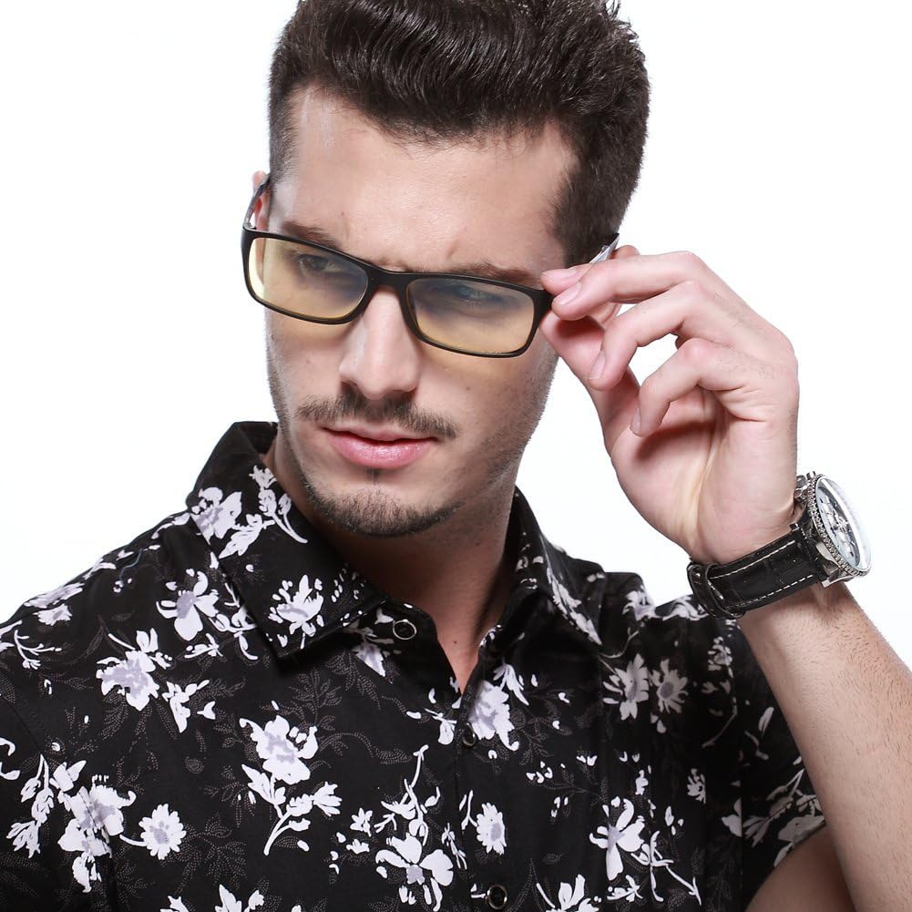 Lunettes anti lumière bleue DUCO pour gaming, antireflet et anti-scintillement – Image 2