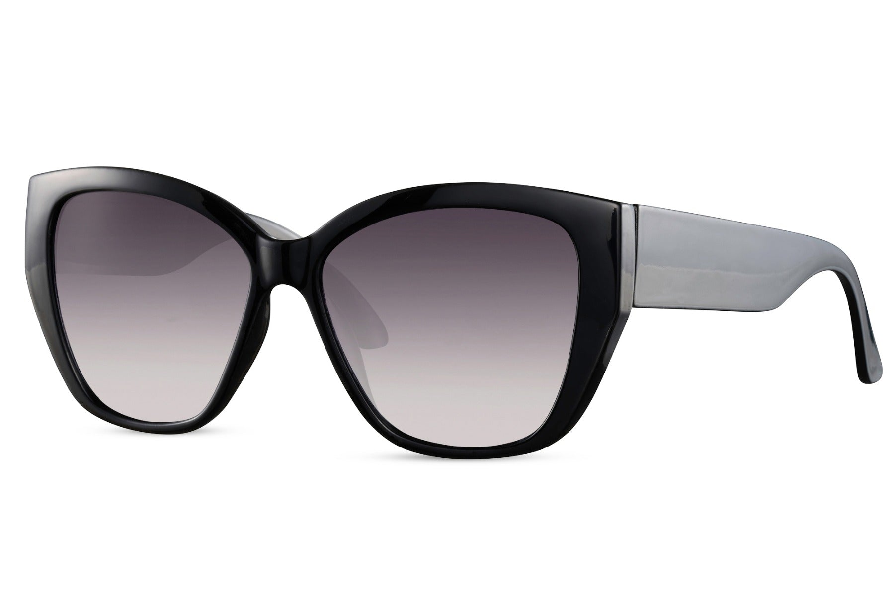 Lunettes Cat Eye grand modèle léopard noir